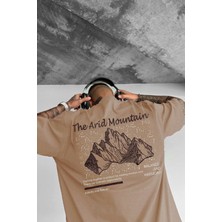 Teenage Millionaire Erkek Arid Mountain Camel Oversize Salas T-Shirt