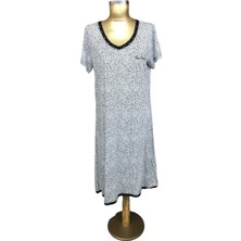 Pierre Cardin Pierre CARDIN-7289-BAYAN Kısa Kollu Gecelik-Siyah