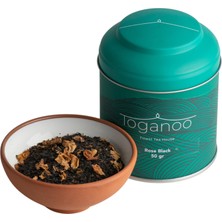 Toganoo Tea Rose Black Tea Gül Yapraklı Siyah Çay 50 gr