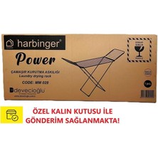 Devecioğlu Harbinger MM028 Power Kalın Borulu Ekstra Kurutma Kapasiteli Çamaşır Askısı