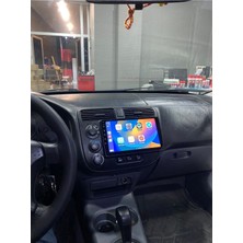 NAVECRON HONDA CIVIC VTEC 2001-2006 UYUMLU ANDROID MULTİMEDYA GERÇEK 2/32 KABLOSUZ CARPLAY GERİ GÖRÜŞ KMR