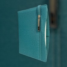 Eren Ofis 2025 2026 Yeni Yıl Günlük Ajanda Notebook Üstten Metal Kilitli Lüx Model 17 x 24 cm Ebadında