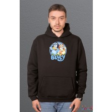 Bumeta Bluey Bandit Heeler Chilli Heeler Sweatshirt Unisex Kapüşonlu Hoodie