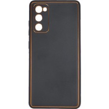 Nettech Samsung Galaxy S20 Fe Uyumlu Coco Leather Seri Arka Koruma Kılıf