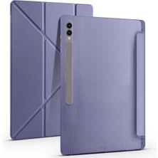 EHZ Teknoloji Galaxy Tab S10+ Wi-Fi (SM-X820) 12.4inç Uyumlu Kalem Bölmeli Uyku Modlu Stand Özelikli Tablet Kılıf