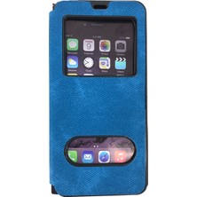 Nettech Samsung Galaxy S20 Ultra Uyumlu Pencereli Kapaklı Kılıf