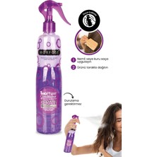 Keratin Içerikli Fön Suyu Mor 400 ml + Caldion Kadın Deodorant 150 ml