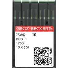 Groz Beckert Düz Makine Ince Dip Dikiş Iğnesi / Dbx1 (16X231) 12/80 100ADET