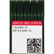 Groz Beckert Düz Makine Kalın Dip Dikiş Iğnesi / Dpx5 SAN10 9/65 100ADET