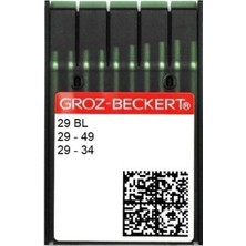 Groz Beckert Baskı Dikiş Iğnesi / 29 BL(LWX67) 9/65 100ADET