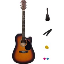 Strauss SA-210 Sb Akustik Gitar - Sunburst