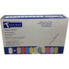 T-Etiket Etiketleme Makinesi T7 Beyaz Etiket / 22X12 42 Rulo