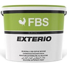 Fbs Exterio Silikonlu Dış Cephe Boyası 20 kg Parlement Mavi Ral 5002