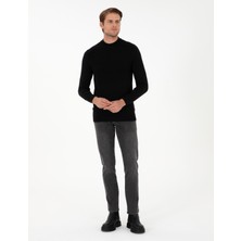 Pierre Cardin Erkek Antrasit Straight Fit Jean Pantolon 50295891-Vr006