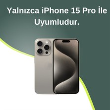 Paladyum Case iPhone 15 Pro Uyumlu Premium Siyah Deri Magsafe Cüzdanlı Kartlıklı Kamera Çerçeve Standlı Kılıf