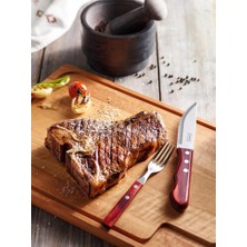 Tramontina Polywood Biftek-Steak Çatalı Jumbo 13CM