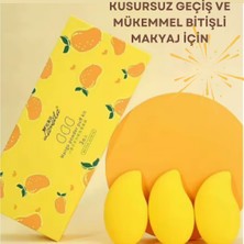 SAYE STORES Mango Makyaj Süngeri - Kutulu Makyaj Süngeri Seti - 3'lü