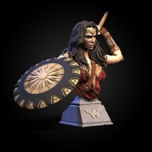 Wonder Woman Boyalı Bust 25CM