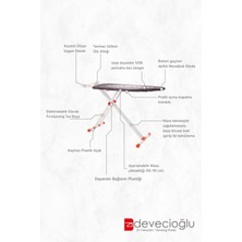 Devecioğlu Powerboard Ütü Masası