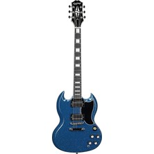 Epiphone Exclusive SG Custom Elektro Gitar (Brunswick Blue Sparkle)