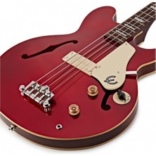 Epiphone Jack Casady 4 Telli Bas Gitar (Sparkling Burgundy)