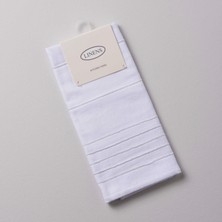 Linens Dowie 40X60 cm Kurulama Bezi Beyaz Gümüş