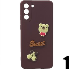 Nettech Samsung Galaxy S21 Plus Uyumlu Maskot Seri Arka Koruma Kılıf