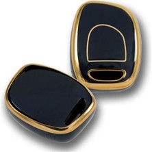 Satışmax Lüx. Renault Clio 1, 2, Kangoo 1 Buton Nano  Siyah Oto Anahtar Kumanda Kabı Kılıfı