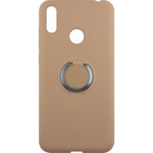 Nettech Huawei Y7 2019 Uyumlu Nano Ring Arka Koruma Kılıf