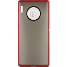 Nettech Huawei Mate 30 Pro Uyumlu Matte Glas Seri Arka Koruma Kılıf