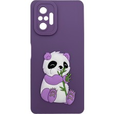 Nettech Xiaomi Redmi Note 10 Pro 4g Uyumlu Maskot Seri Arka Koruma Kılıf