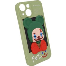 Nettech Apple iPhone 13 Mini Uyumlu Three D Case Seri Arka Koruma Kılıf