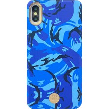 Kingxbar Apple iPhone Xs Max Uyumlu Desenli Seri Arka Koruma Kılıf