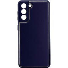 Nettech Samsung Galaxy S21 Uyumlu Coco Leather Seri Arka Koruma Kılıf