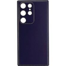 Nettech Samsung Galaxy S23 Ultra Uyumlu Coco Leather Seri Arka Koruma Kılıf