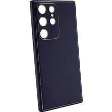 Nettech Samsung Galaxy S23 Ultra Uyumlu Coco Leather Seri Arka Koruma Kılıf