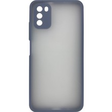 Nettech Xiaomi Poco M3 Uyumlu Kamera Lens Korumalı Arka Koruma Kılıf