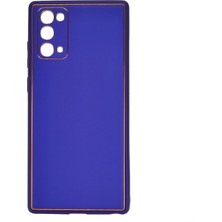 Nettech Samsung Galaxy Note 20 Uyumlu Coco Leather Seri Arka Koruma Kılıf