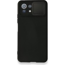 Nettech Xiaomi Mi 11 Lite Uyumlu Kızaklı Kamera Korumalı Arka Koruma Kılıf