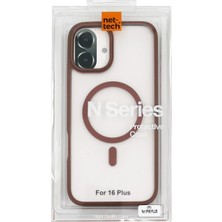 Nettech Apple iPhone 16 Plus Uyumlu NT-N057 Arka Koruma Kılıf