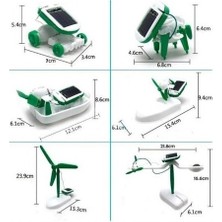 Güneş Enerjili Robot Oluşturma Seti Solar Kit
