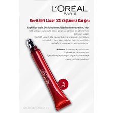 L'Oréal Paris 3 Adet Revitalift Lazer X3 Yaşlanma Karşıtı Göz Kremi 15 ml ve Rosıe