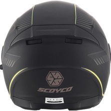 Scoyco Scoyco- Of-669 Yarım Çene Açılır Kask (Cavalry)
