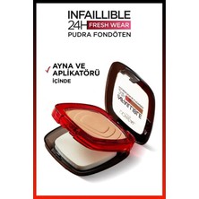 L'Oréal Paris 3 Adet Infaillible 24H Fresh Wear Pudra Fondöten 220 Sand ve Rosıe