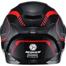 Scoyco -Ff-871 Full Face Kask (Fıre)