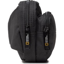 National Geographic Çok Gözlü Unisex Bel Çantası Siyah N00718.06