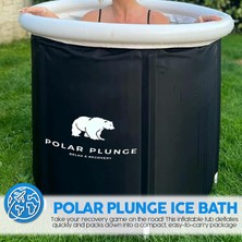 Polar Plunge Buz Banyosu Küveti, Sporcular İçin Taşınabilir 4 Katmanlı Iyileşme Varili