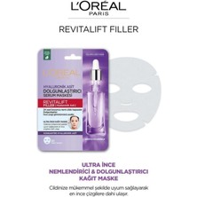 L'Oréal Paris 3 Adet Revitalift Filler Dolgunlaştırıcı Serum Maskesi 28 gr ve Rosie