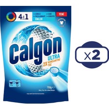 Calgon 4ü1 Arada Ultra Konsantre Toz Kireç Önleyici 750 gr 2 Li