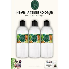 Eyüp Sabri Tuncer Hawaii Ananas Kolonya 400 ml Pet Şişe 3 Adet ve Rosıe Pamuk